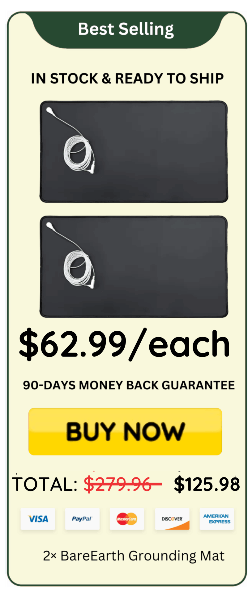 BareEarth Grounding Mats offer price 